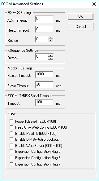 Advanced Settings