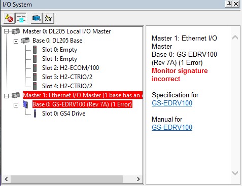 Monitor Signature Incorrect