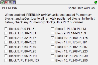 Peerlink Do-more Config